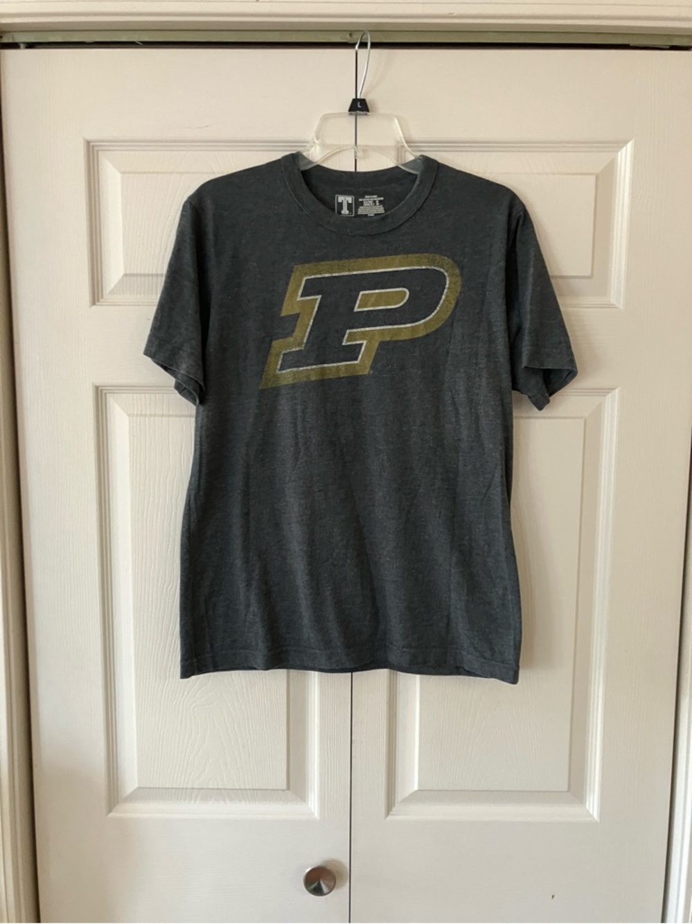 Purdue 'P' Logo Short-Sleeve T Shirt Size Small by T University